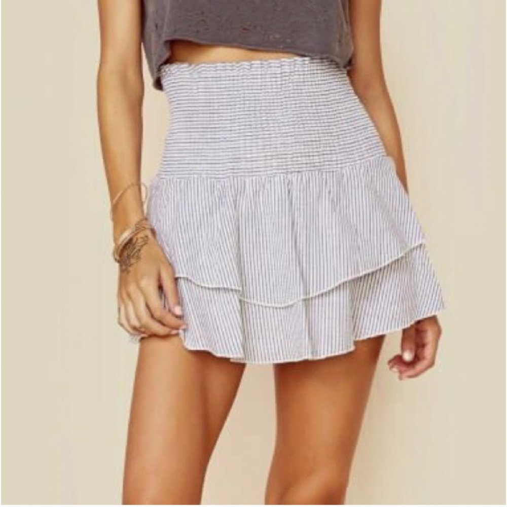 Blue Life The Perfect Skort Seersucker Stripe || S